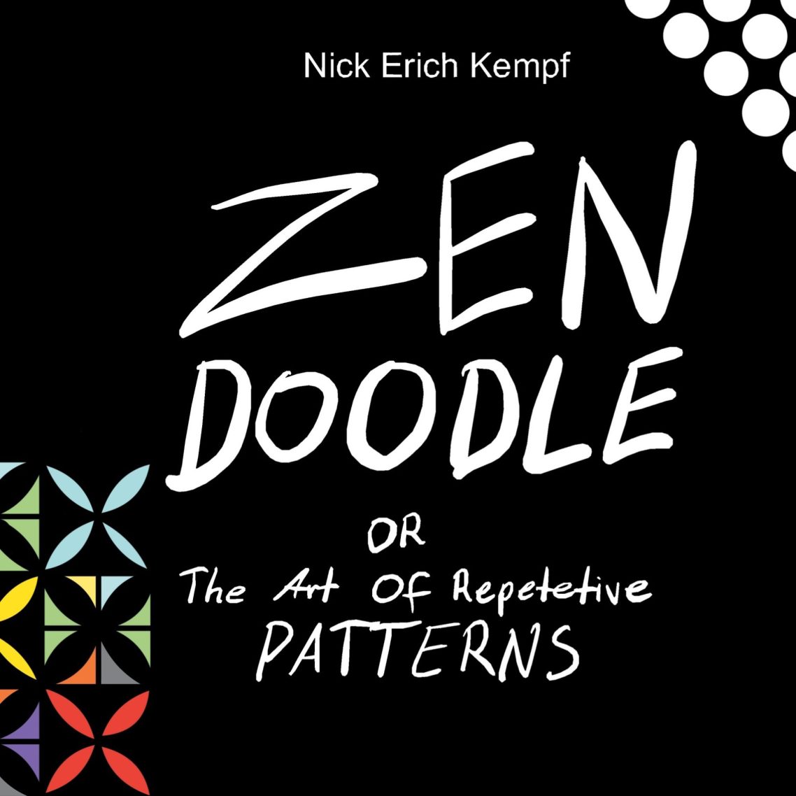 Buchcover mit dem Titel "Zen Doodle oder Die Kunst der repetitiven Muster".